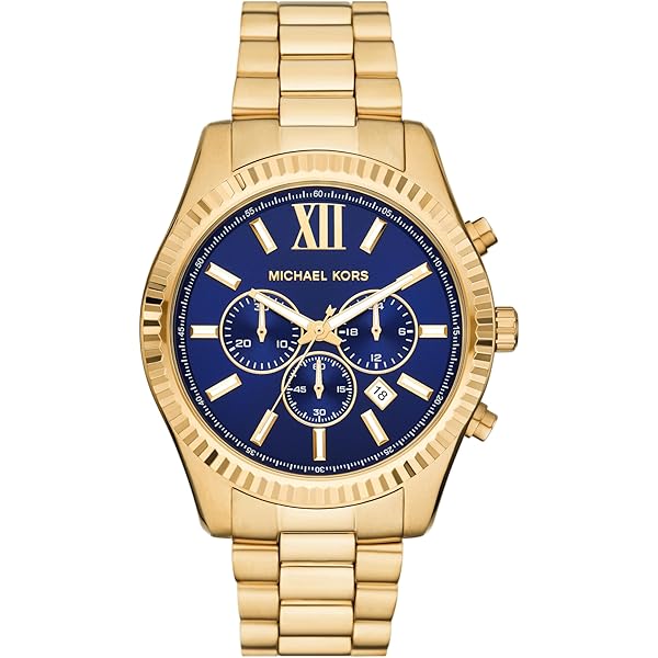 Oferta Reloj Michael Kors Lennox Two-Tone Para Mujer Negro Y