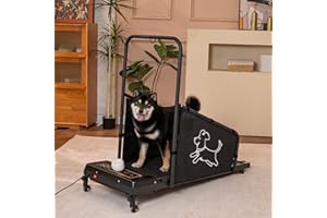 ANWICK Dog Treadmill for Small and Medium Dogs, Pet Running Machine, Dog Indoor Pacer Treadmill with Remote Control, Dog Pacer Training Pad with LCD Display Screen and Remote