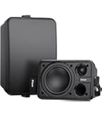 Herdio 6,5 inch Bluetooth outdoor luidspreker, waterdicht met krachtige bas, wandmontage, luidsprekers, bestand tegen alle weersomstandigheden, voor binnen en buiten, home deck veranda (paar, wit Herdio 6,5 inch Bluetooth outdoor luidspreker, waterdicht met krachtige bas, wandmontage, luidsprekers, bestand tegen alle weersomstandigheden, voor binnen en buiten, home deck veranda (paar, wit