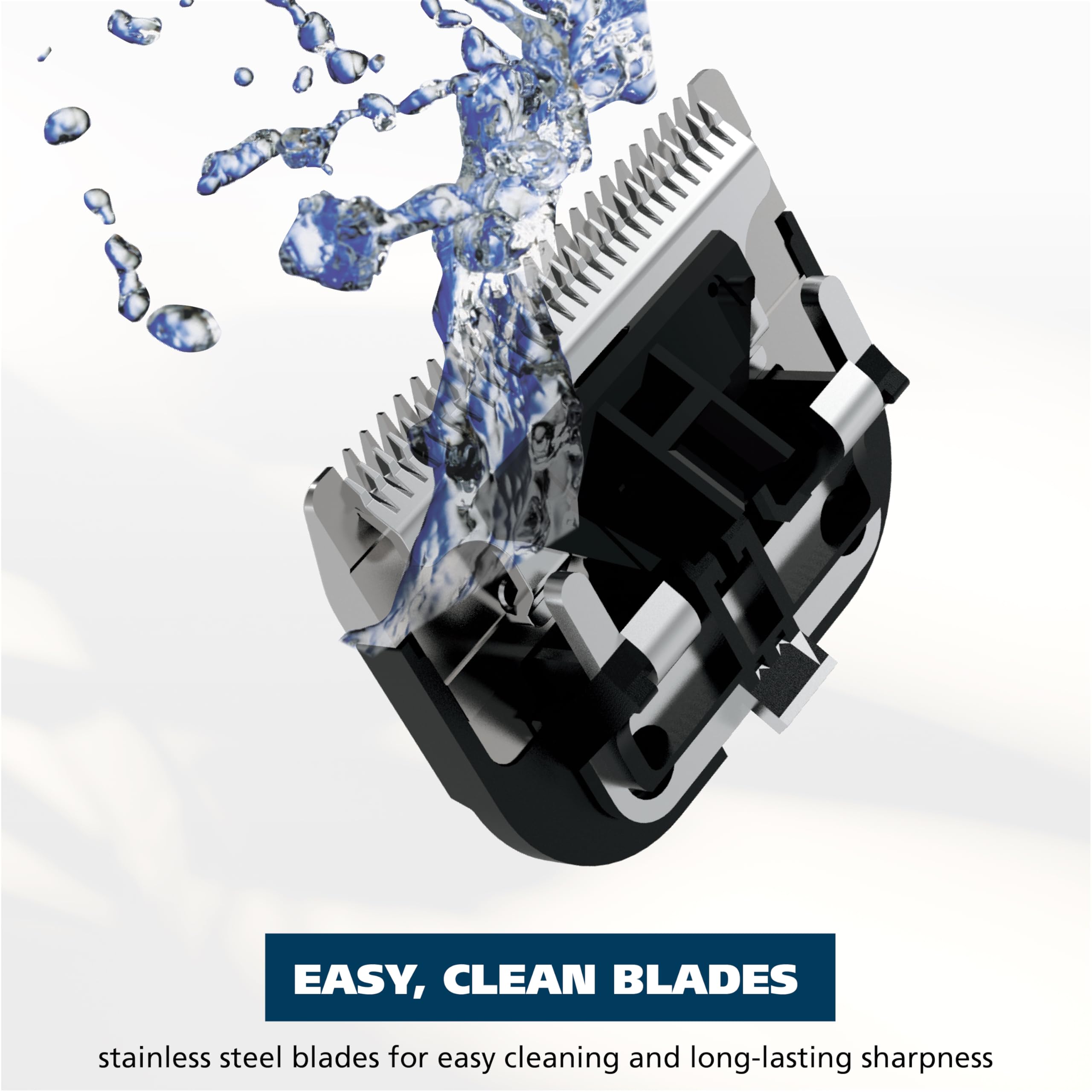 Wahl Color Pro Cordless Rechargeable Hair Clipper & Trimmer – Easy Color-Coded Guide Combs - for Men, Women, & Children – Model 9649P