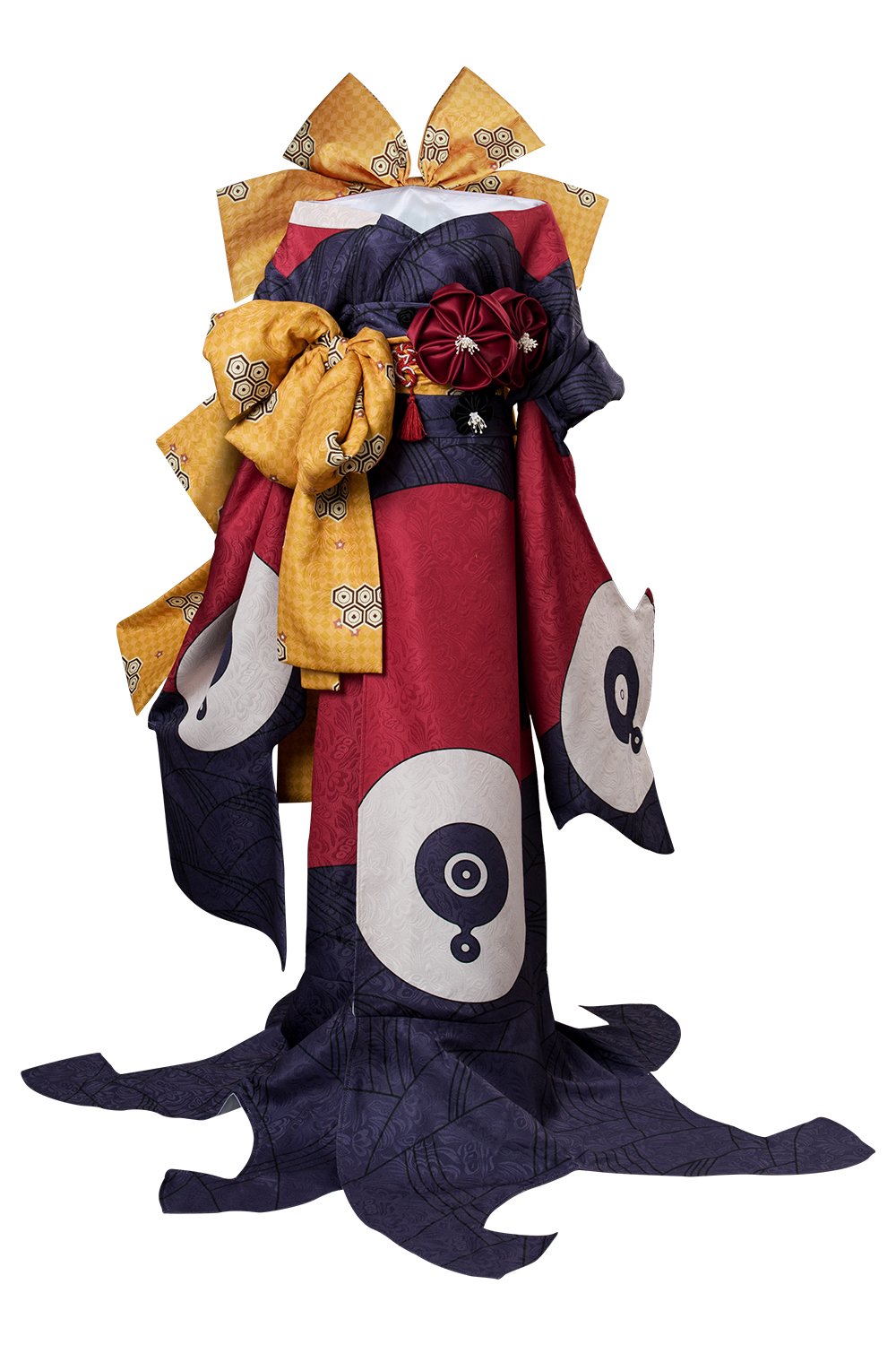 COSTHAT Fate Grand Order Katsushika Hokusai Cosplay Costume FGO Foreigner Kimono Dress