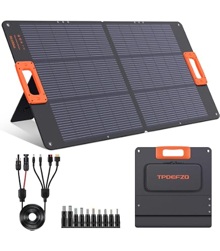 Amazon.com : SOKIOVOLA N-Type 16BB 100W Portable Solar Panel 18V