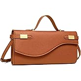 NEWBELLA Women's Elegant Evening Bag - Top Handle Shoulder Bag with Detachable Strap, Fashionable Crossbody Bag Clutch Purse