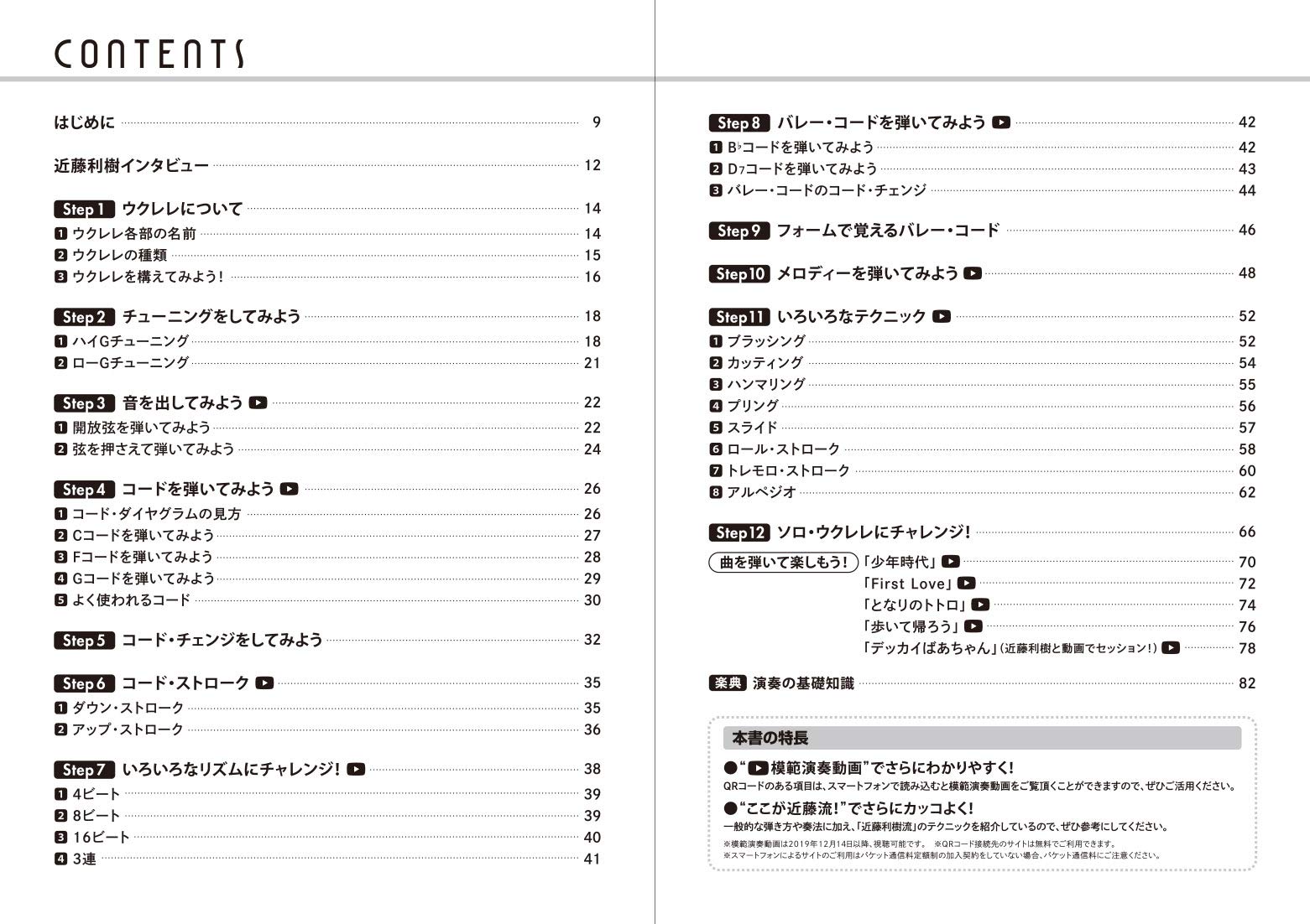 動画で覚える With Ukulele 近藤利樹と楽しむ 初めてのウクレレ 近藤利樹 本 通販 Amazon