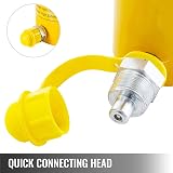 VEVOR 50 Ton Hydraulic Ram Cylinder Jack 2" Single Acting Pump Heavy Duty Metal view 4