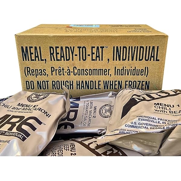 Amazon.com: MRE A and B bundle cases 2024, 2025 inspection