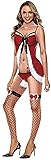 Women Christmas Jumpsuit Bodysuit Skinny 3D Printed