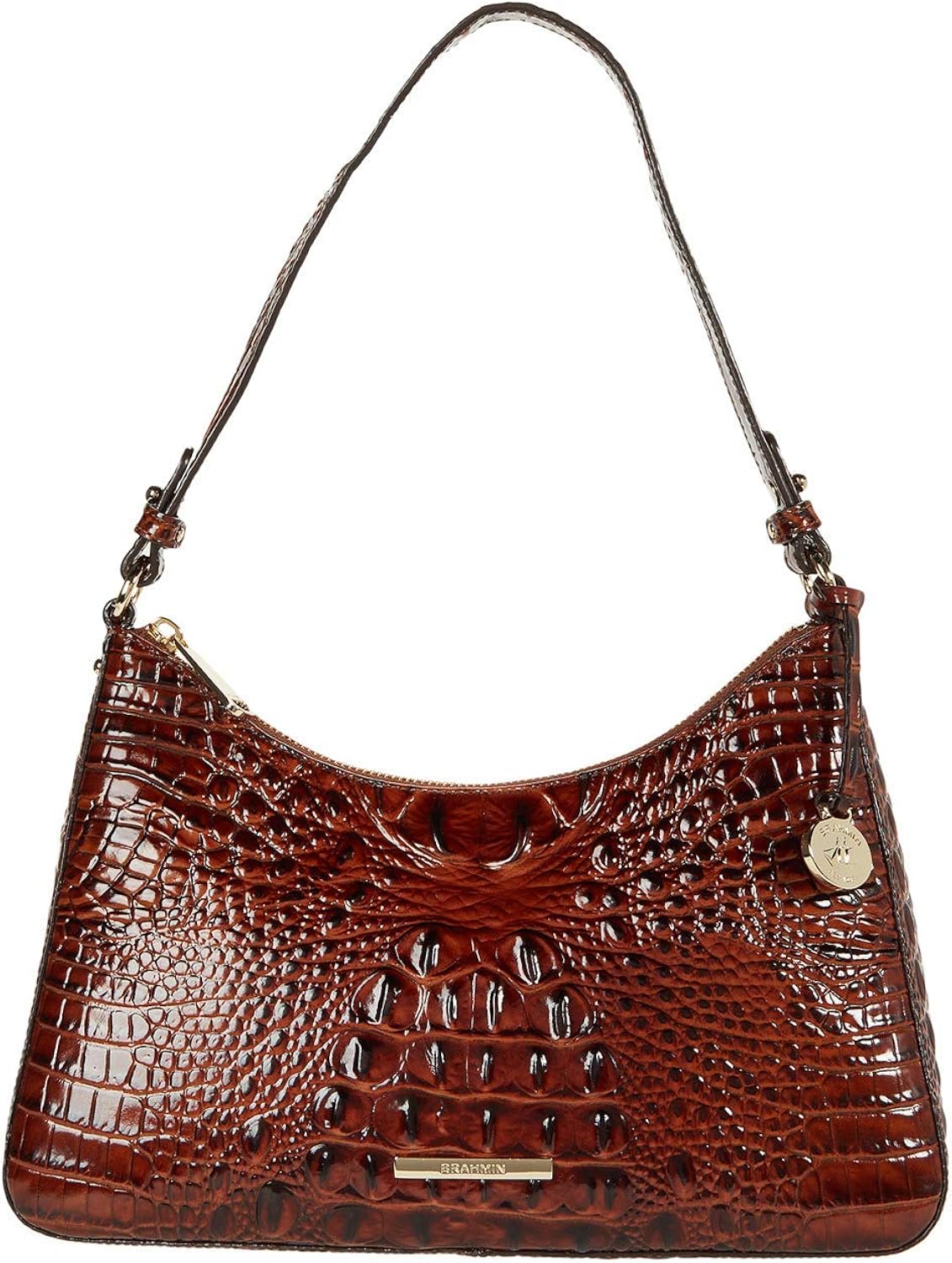 Brahmin Melbourne Esme Shoulder Bag Pecan One Size Amazon.ca Shoes