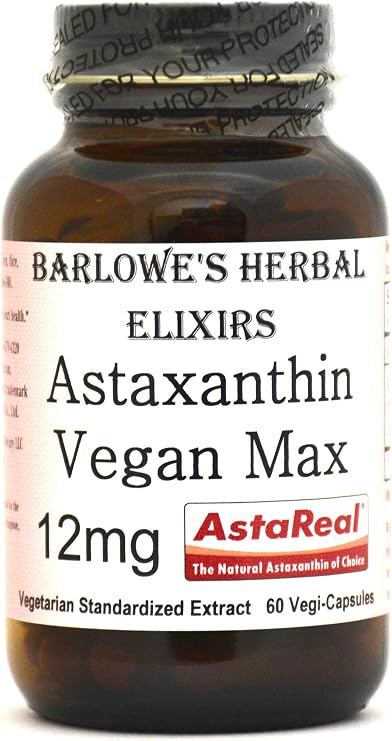 Barlowe's Herbal Elixirs Astaxanthin Vegan Max