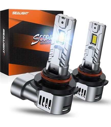 SEALIGHT 9005 Bulbs - 30000LM 8X Brightness Fog Lights, 6500K Cool White, Pack Of 4 - View #2