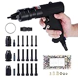 BEAMNOVA Pneumatic Rivet Nut Tool, M6 M8 M10 Heavy