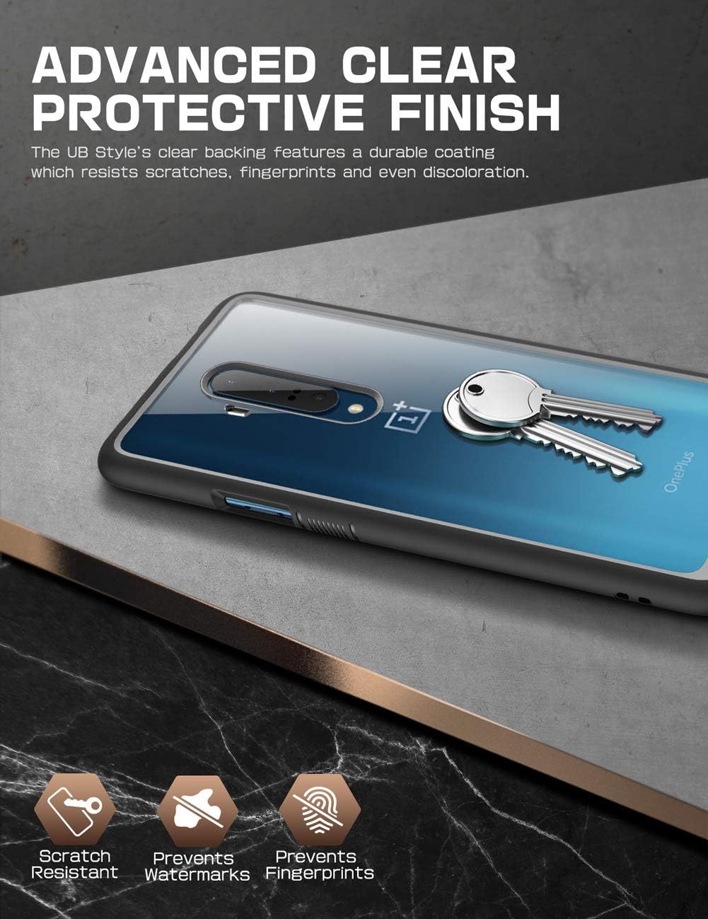 For OnePlus 7T Pro /7 Pro, SUPCASE Slim Backing Case Flexible Clear Bumper  Cover | eBay