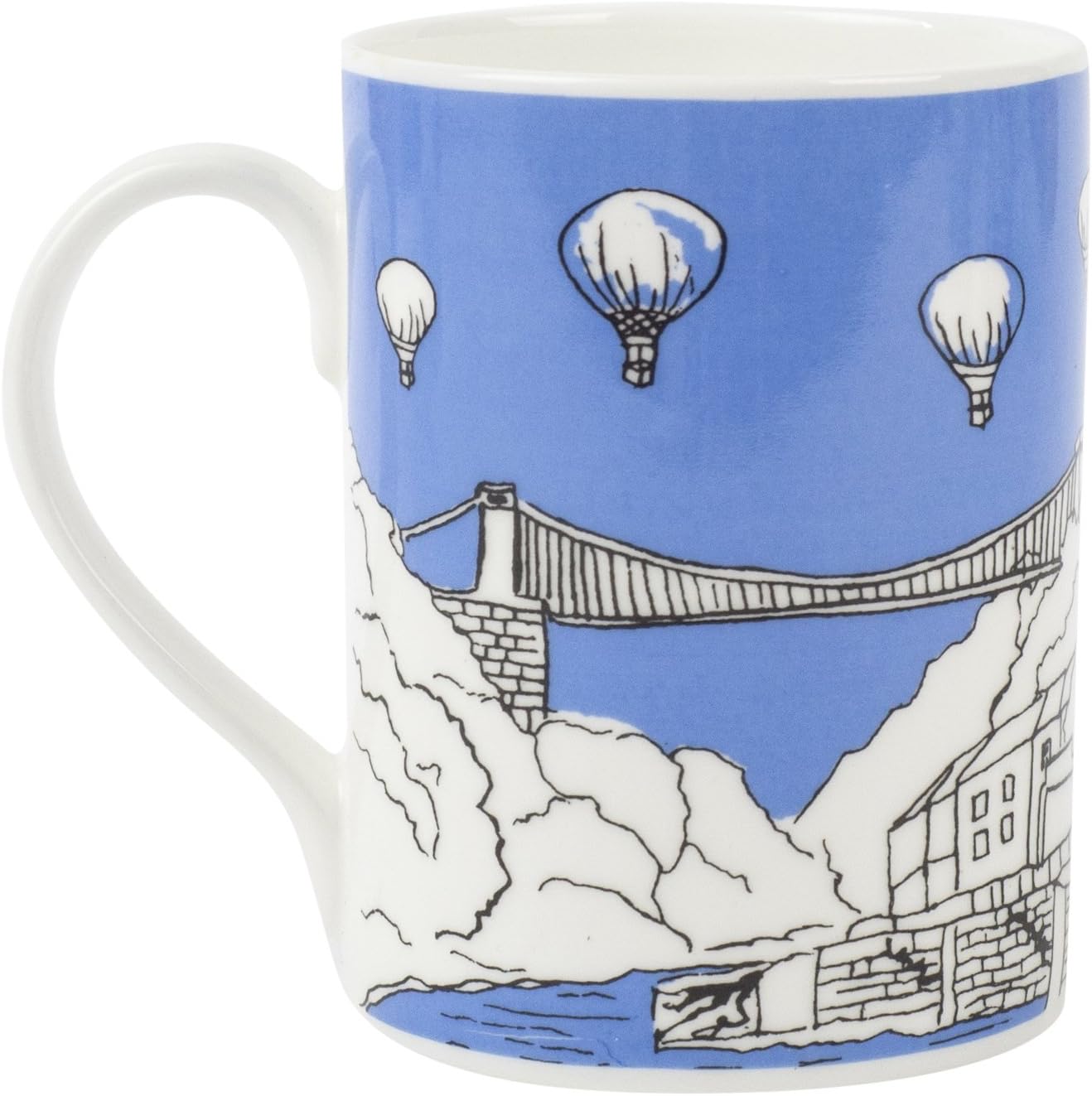 Clifton Balloons Bristol Mug Blue