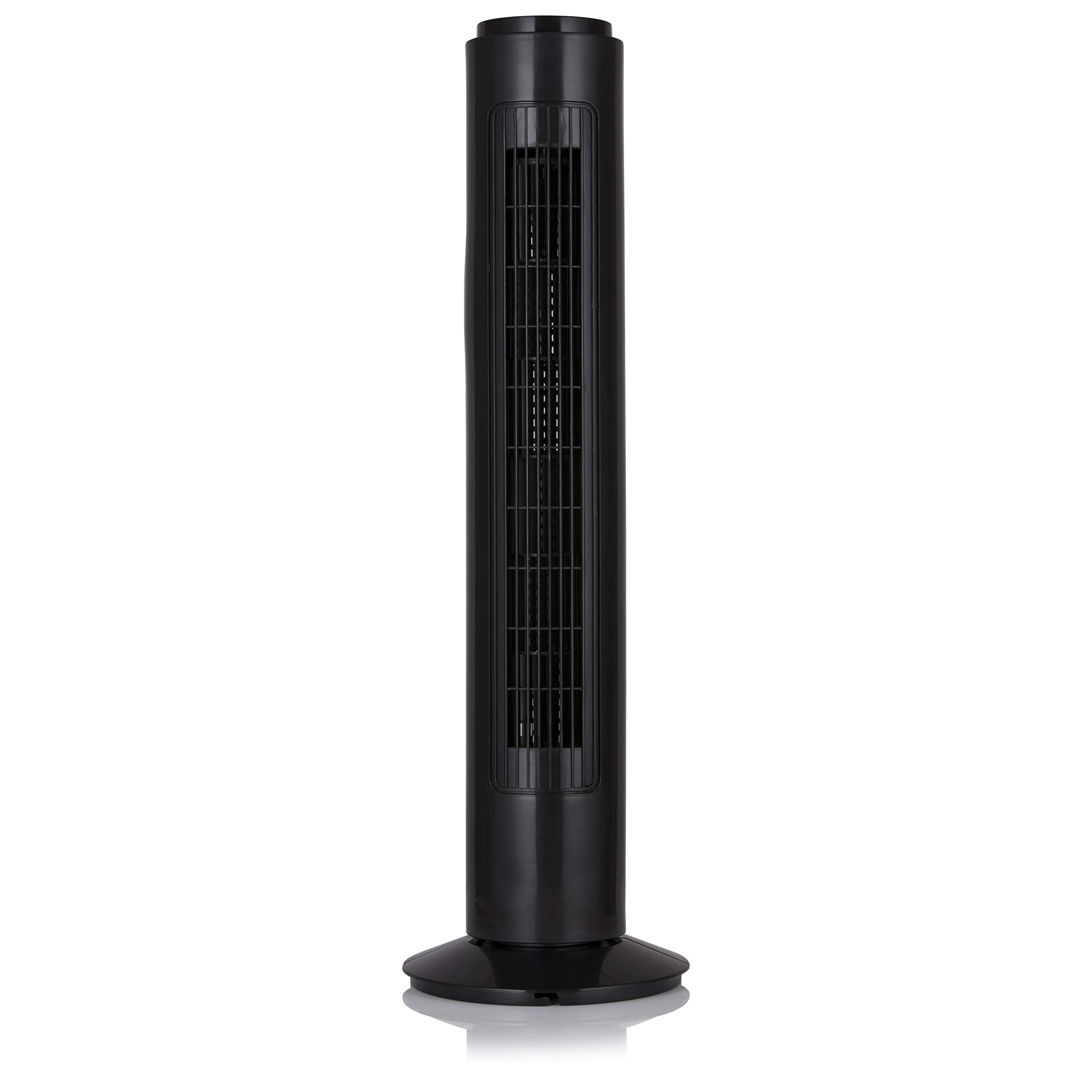 Signature 29” 3 Speed Tower Fan with Oscillation, Adjustable Tilt, Black, S40012B