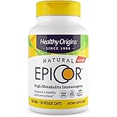 Healthy Origins EpiCor 500 mg (Immune Support, Non-GMO, Gluten Free), 30 Veggie Capsule