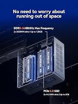 UM890 Pro Mini PC Ryzen 9 8945HS 64GB RAM 1TB PCIe 4.0 SSD view 3