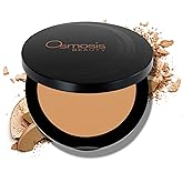 Osmosis Mineral Pressed Base Foundation, Lightweight Powder Makeup, Medium To Full Coverage, Matte Finish, 8 Shades