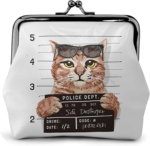 Amazon 団子dadabuliu 小銭入れ がま口 コインケース 猫 サングラス キュート 罪 ペット ミニ財布 メンズ レディース 本革 小型 キーケース お札いれ カード入れ 小さい 人気 可愛い 手持ち かわいい おしゃれ ファッション Dadabuliu 小銭入れ