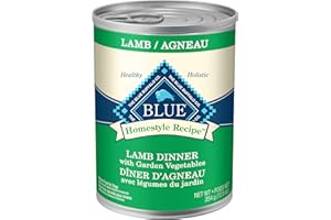 Blue Homestyle Recipe Lamb Dinner Natural Wet Dog Food 354g Can (Pack of 12)