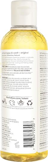 Burt's Bees Baby Bee Tear Free Shampoo & Wash 8 Ounce view 2