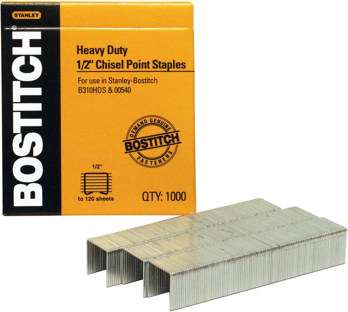 Bostitch Office SB351/2-1M Heavy Duty Premium Staples : General Purpose Staples : Office Products