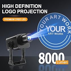 HaisuLume 80W Custom Logo GOBO Projector