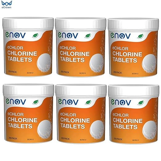 Enov W012 eChlor Chlorine Tablets 6 x 200 Tabs Amazon.co.uk