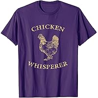Camiseta Chicken Whisperer Funny Farm Humor Tee Regalo De