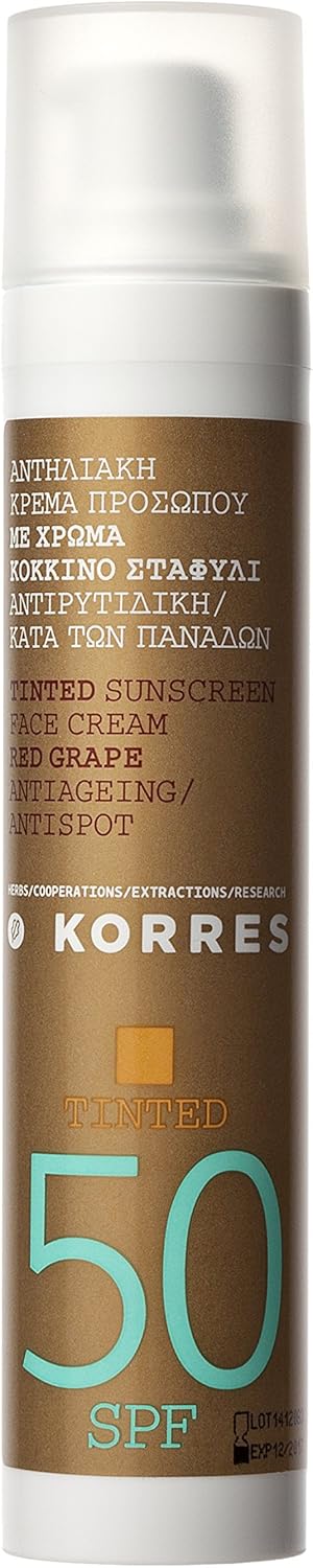 korres tinted sunscreen