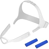 2PCS Replacement Headgear and Frame for Nuance Pro,Include 1 PCS Frame&amp; 1PCS Stronger Touch-Fasten-ers Headgear For Nuance Pro &amp;2PCS Fleece Strap Covers,Great Value Supplies by Medihealer..