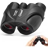 8x25 Compact Binoculars, 8X Small Mini Pocket Portable Size 8.2° Wide Angle View Lightweight 21mm Large Eyepiece ED Lens for Adults Youth Travel Hiking Cruise Safari Birding Sports Wildlife Viewing
