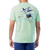 Guy Harvey Men’s Short Sleeve Cotton Graphic T-Shirt