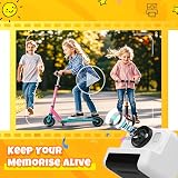 HiMont Kids Camera Instant Print 1080P 32GB 3 Rolls Paper Black view 4