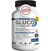 GREENVIFY Gluco Control Max All Natural Formula to Maintain Healthy Levels, Maximum Strength Daily Formula Blood Reviews (1 Pack - 60 Capsules)