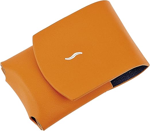 S.T. Dupont minijet caja de cuero naranja: Amazon.es: Hogar