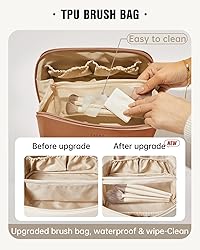 EACHY Travel Makeup Bag,Large Capacity Cosmetic