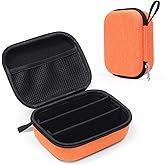 Bukere Travel Sunglasses Organizer Glasses Case, 3 Adjustable Slot for Multiple Eyeglasses, Hard Eyewear Box for Men Women