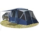 Timber Ridge Truck-Bed-Tents SUV Camping Tent | Weather Resistant and Portable Van or Car Tent, Includes Rainfly and Storage Bag