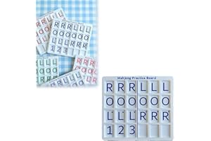 Mahjong Practice Board, Single Player Portable Mahj Practice Board with 24 Slots, Gift for Beginners and Mahjong Lovers
