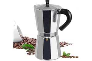 Supvision 14 Cup Moka Pot Aluminum 700ml Italian Coffee Maker Stovetop Espresso CoffeeMakers Mocha Pot Percolator Greca Coffee Maker for Electric Ceramic Stove Portable for Easy Brewing