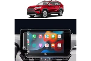 LANTU RAV4 2023 Accessories for 2024 Toyota RAV 4 Screen Protector 10.5 Inch Car GPS Navigation Display Screen Protector Film Tempered Glass HD Clear Anti Glare Bubble Free