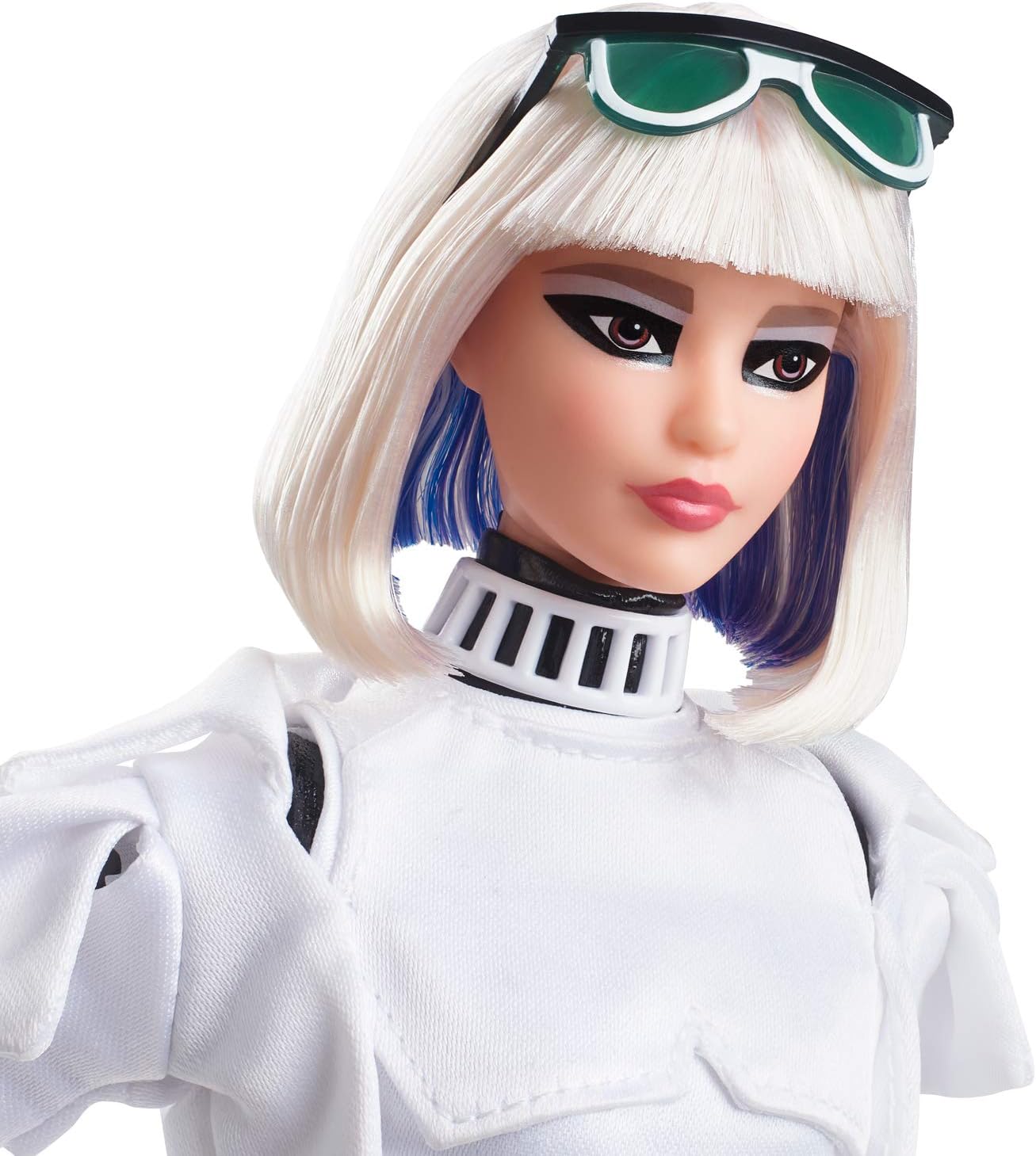 Star Wars Stormtrooper X Barbie Doll, White, 11.81 inches - Image 5