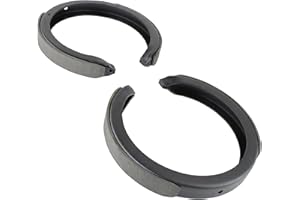 QUALITY-BUILT Rear Parking Brake Shoes FPS880 Compatible with Mazda CX-7 2007-2012, Mazda CX-9 2007-2016, Pontiac GTO 2004-2006