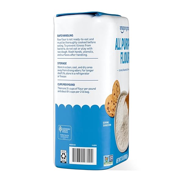 AMAZON GROCERY, ALL PURPOSE FLOUR, 2 LB