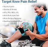 Comfytemp 2Pcs XXL Full Coverage Knee Ice Pack Wrap 360° view 4