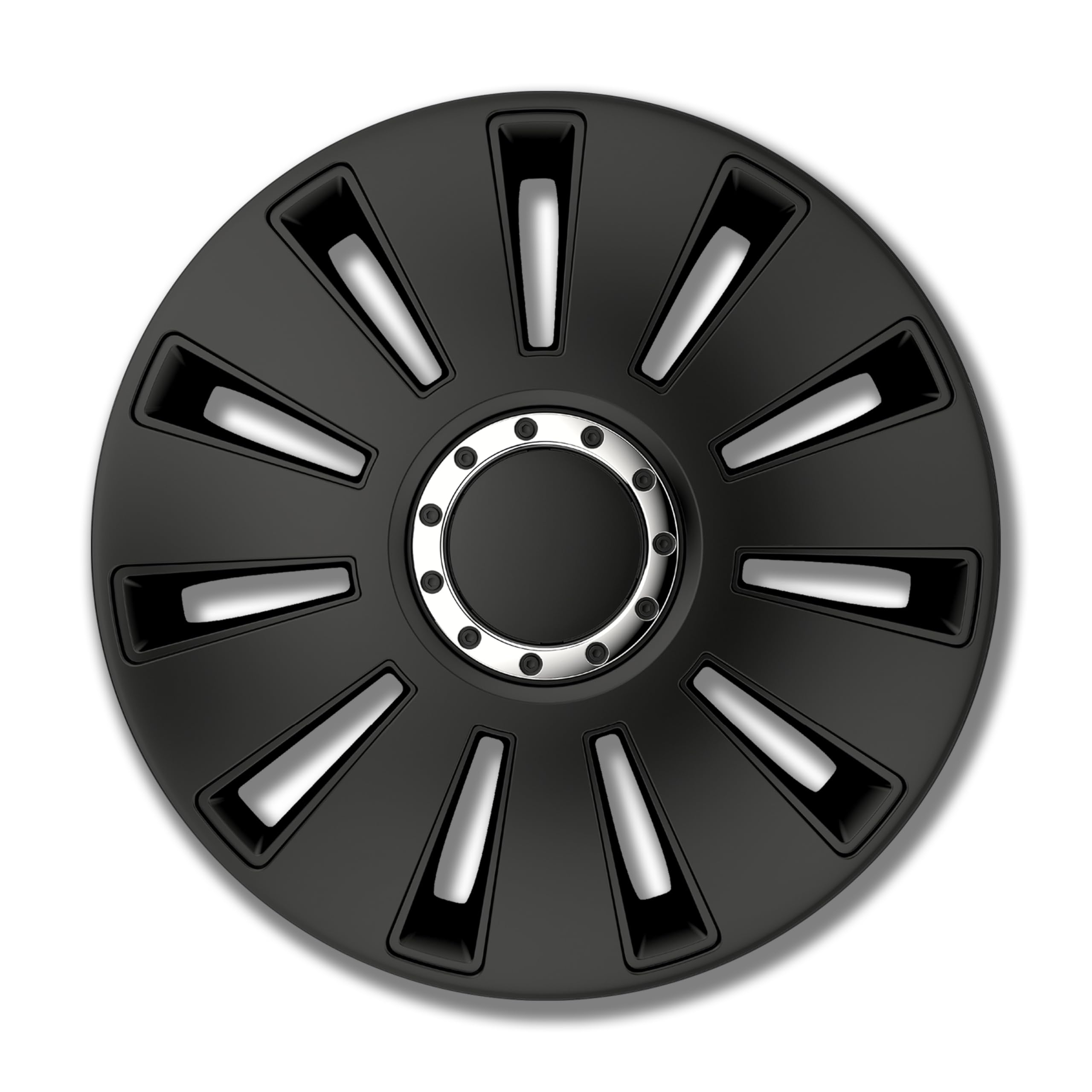 531614 Silverstone Pro Wheel Trims 14 Inches Black