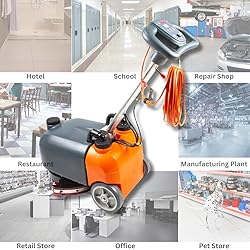 RT15AC 14“ Walk Behind Floor Scrubber Dryer