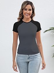 Abardsion Trendy Baby Tees for Women Y2K Shirts