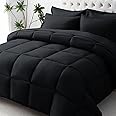 JOLLYVOGUE Queen Comforter Set, 7-Piece Bed in a Bag Queen, Ultra-Soft Comforters Queen Size, Queen Size Comforter Sets, Goose Down Alternative, Oeko-TEX Certified, Sheets & Pillowcases