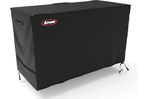 ATYARD 55-inch Outdoor Cover for Keter Unity XL Portable Table - UV Resistant, Breathable, All Weather (55" L x 24" W x 32" H)Black